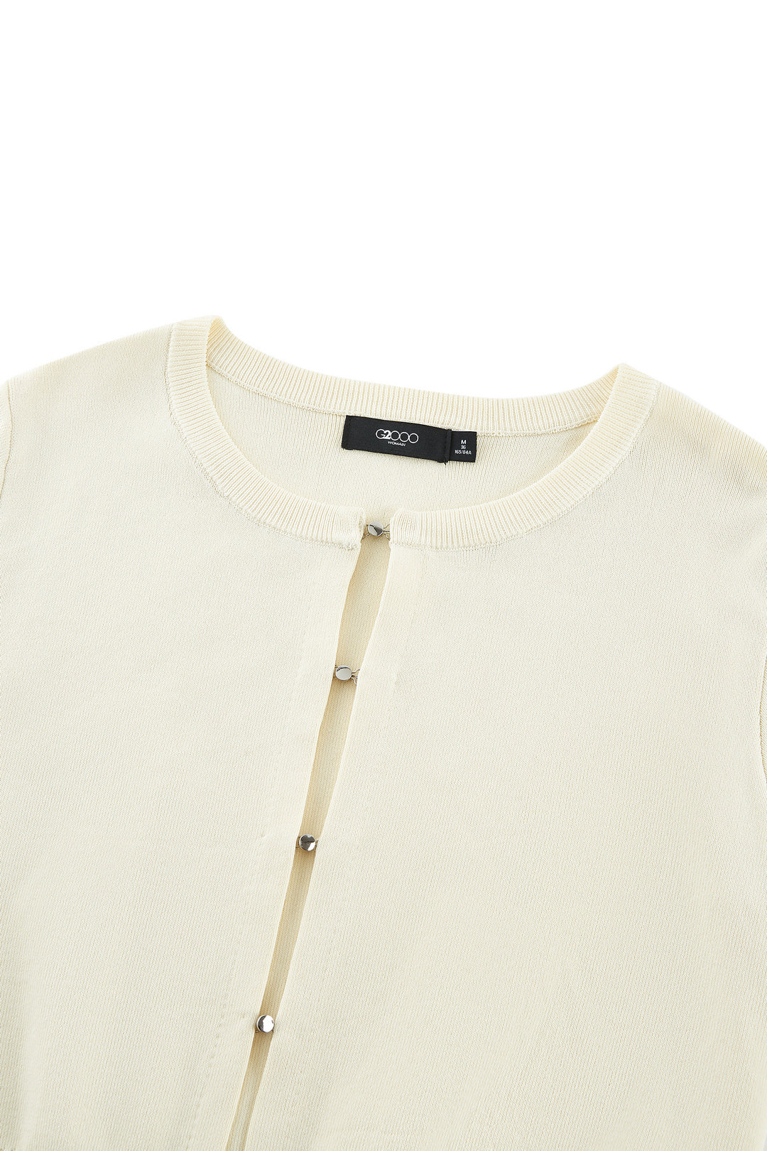 Machine Washable | Ribbed Round Neck 羅紋圓領針織外套