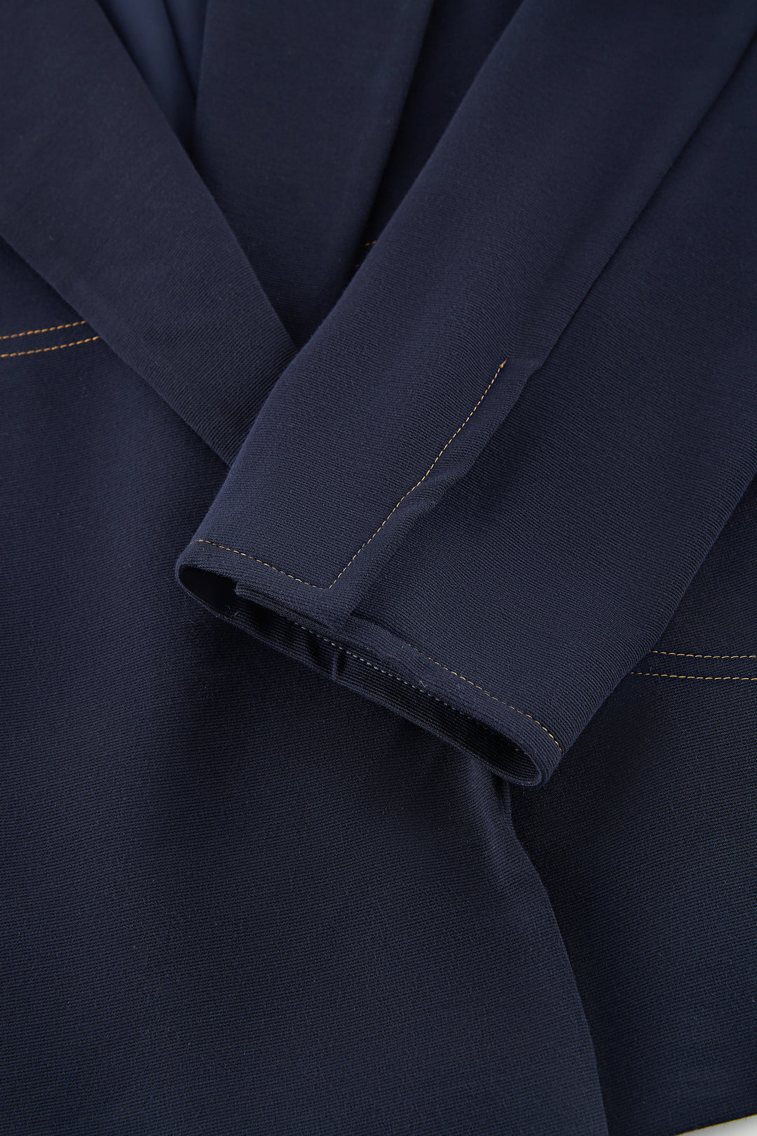 Lapel Collar Long Sleeve Jacket