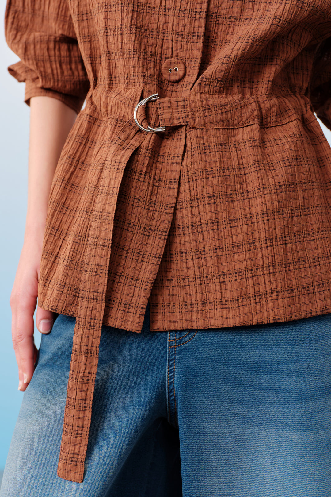 Stand Collar Long Sleeve Jacket