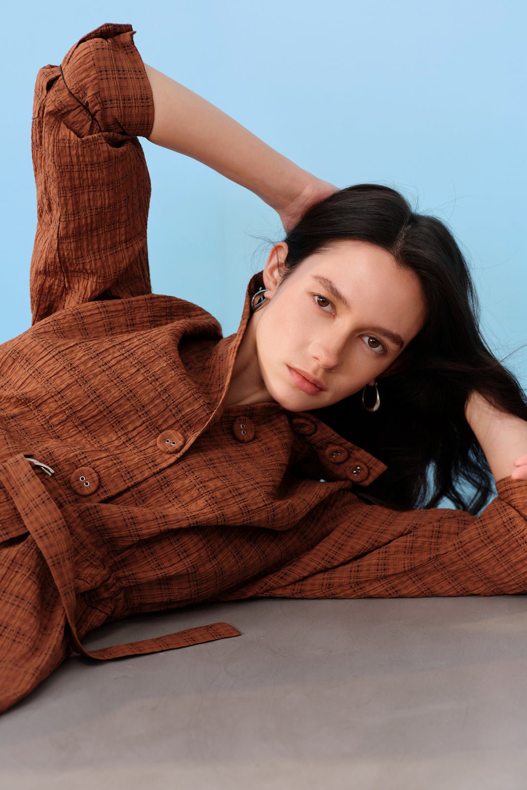 Stand Collar Long Sleeve Jacket