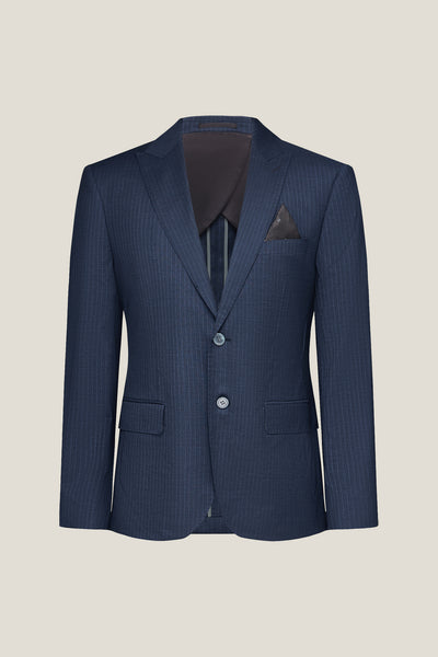 BLAACK LUXURY-luxury-italy-fabric-suit-blazer-61414411-Blue