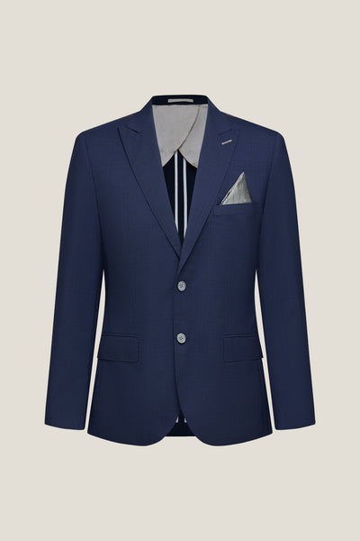 BLAACK LUXURY-luxury-100-wool-italy-fabric-suit-blazer-61414552-Blue