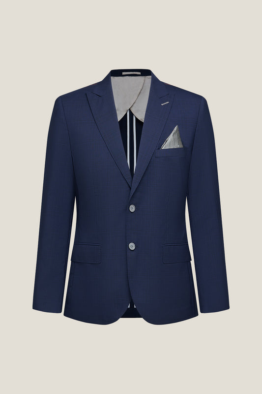 BLAACK LUXURY-luxury-100-wool-italy-fabric-suit-blazer-61414552-Blue