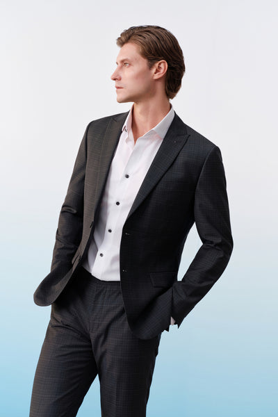 BLAACK MAN-blaack-machine-washable-劍領-suit-blazer-61415343-Grey