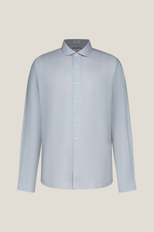 BLAACK LUXURY-luxury-100-cotton-europe-fabric-long-sleeve-dress-shirt-61420041-Grey