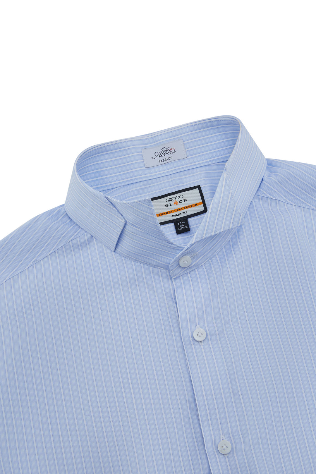 LUXURY | 100% Cotton | Europe Fabric Long-Sleeve Dress Shirt