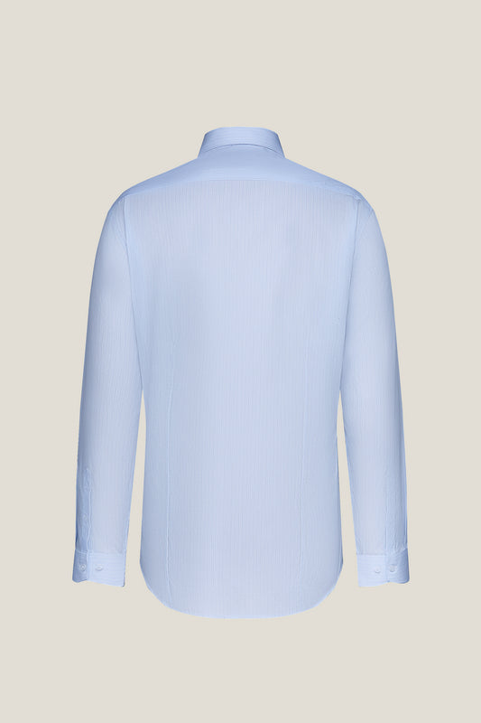 LUXURY | 100% Cotton | Europe Fabric Long-Sleeve Dress Shirt