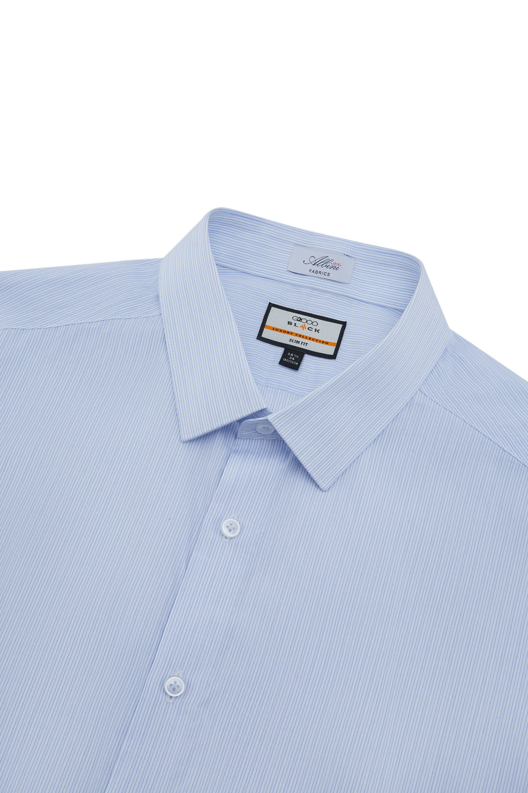 LUXURY | 100% Cotton | Europe Fabric Long-Sleeve Dress Shirt