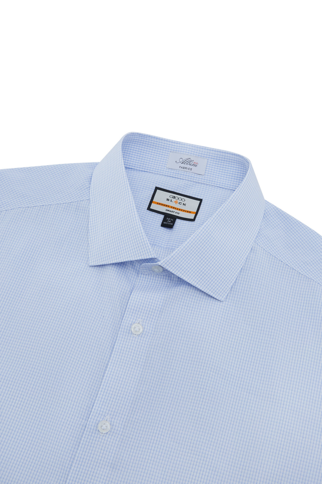 LUXURY | 100% Cotton Long-Sleeve Dress Shirt