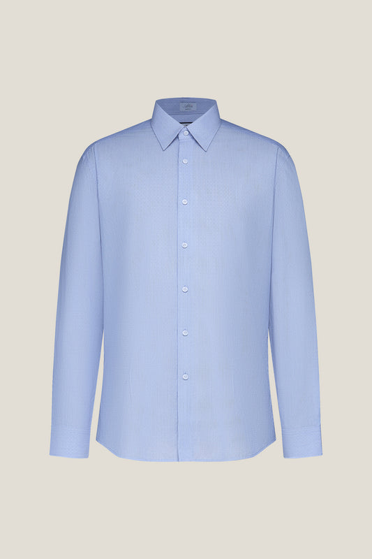 BLAACK LUXURY-luxury-100-cotton-italy-fabric-long-sleeve-dress-shirt-61420102-Blue