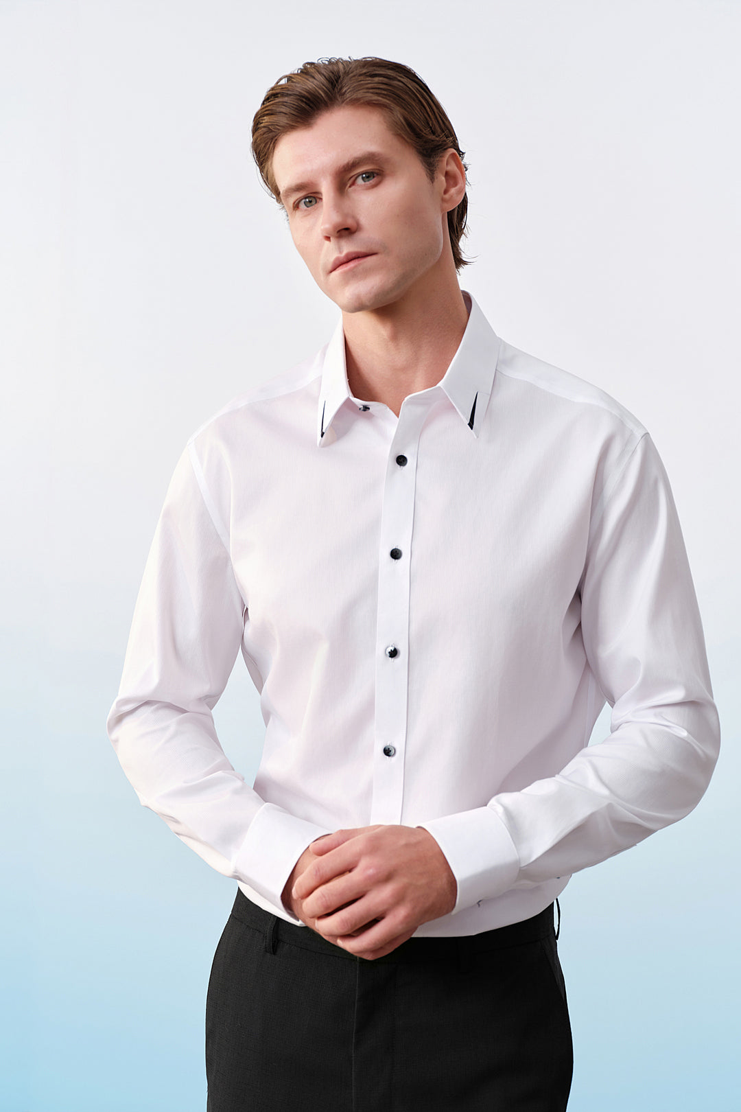 BLAACK MAN-blaack-non-iron-long-sleeve-dress-shirt-61421802-White