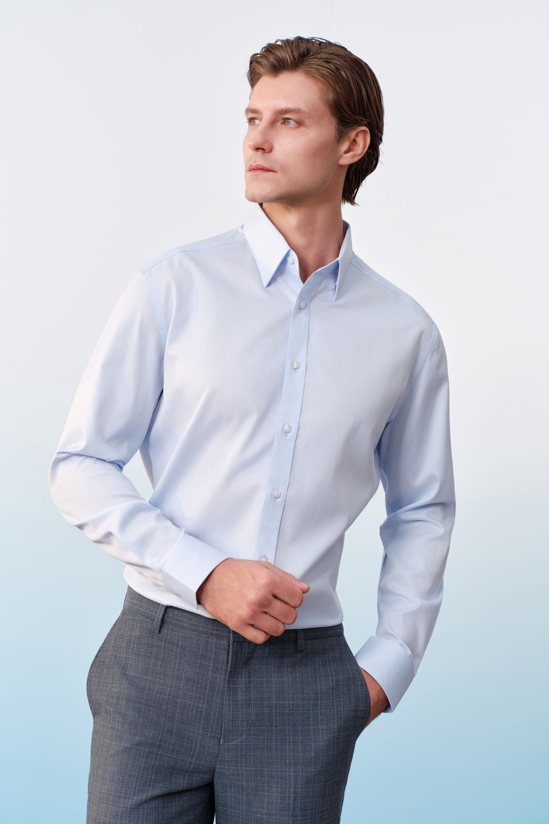 BLAACK | Non-Iron 長袖商務恤衫