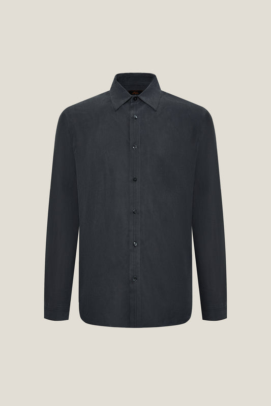 BLAACK MAN-blaack-relax-fit-long-sleeve-casual-shirt-61423684-Grey