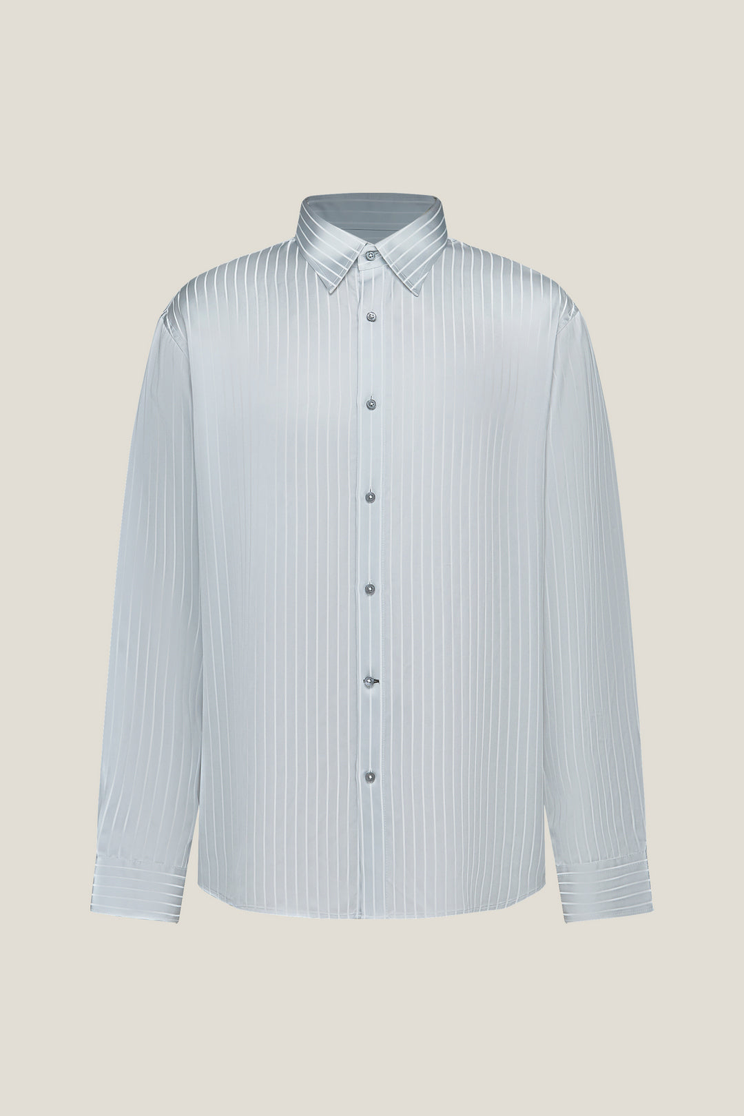 BLAACK LUXURY-luxury-japan-fabric-long-sleeve-casual-shirt-61423984-Grey