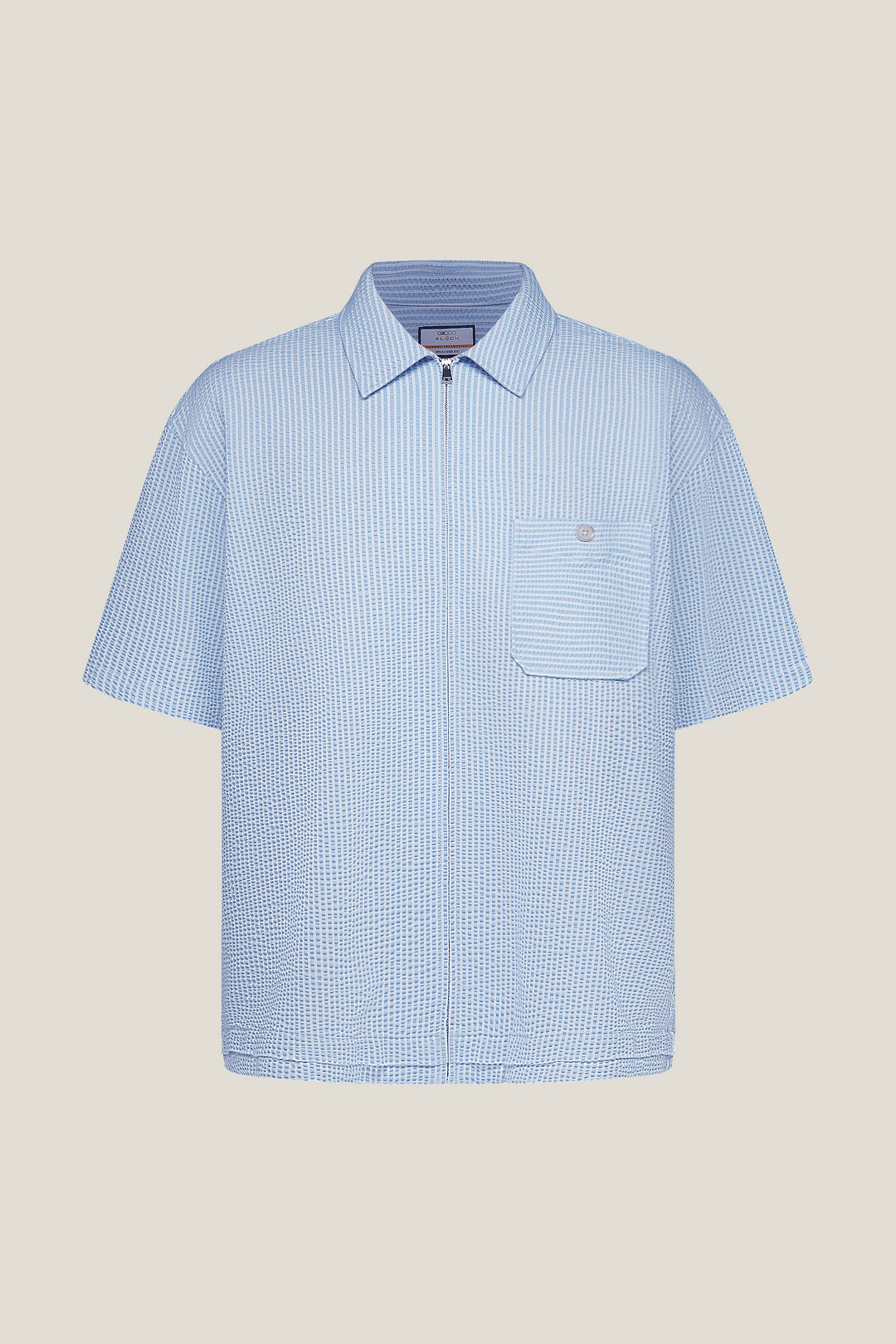 BLAACK LUXURY-luxury-japan-fabric-short-sleeve-casual-shirt-61431975-Blue