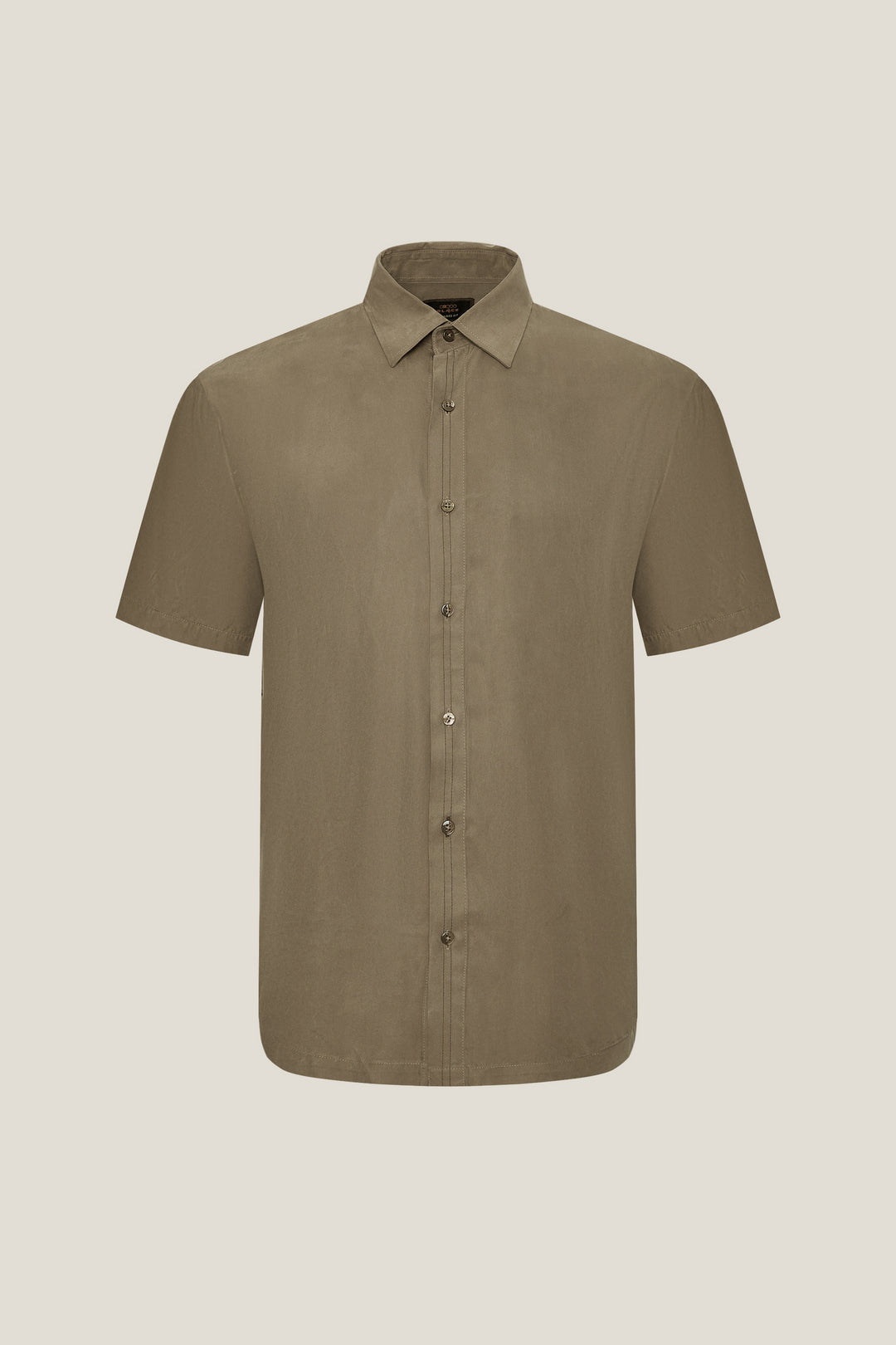 BLAACK MAN-blaack-relax-fit-short-sleeve-casual-shirt-61433604-Brown