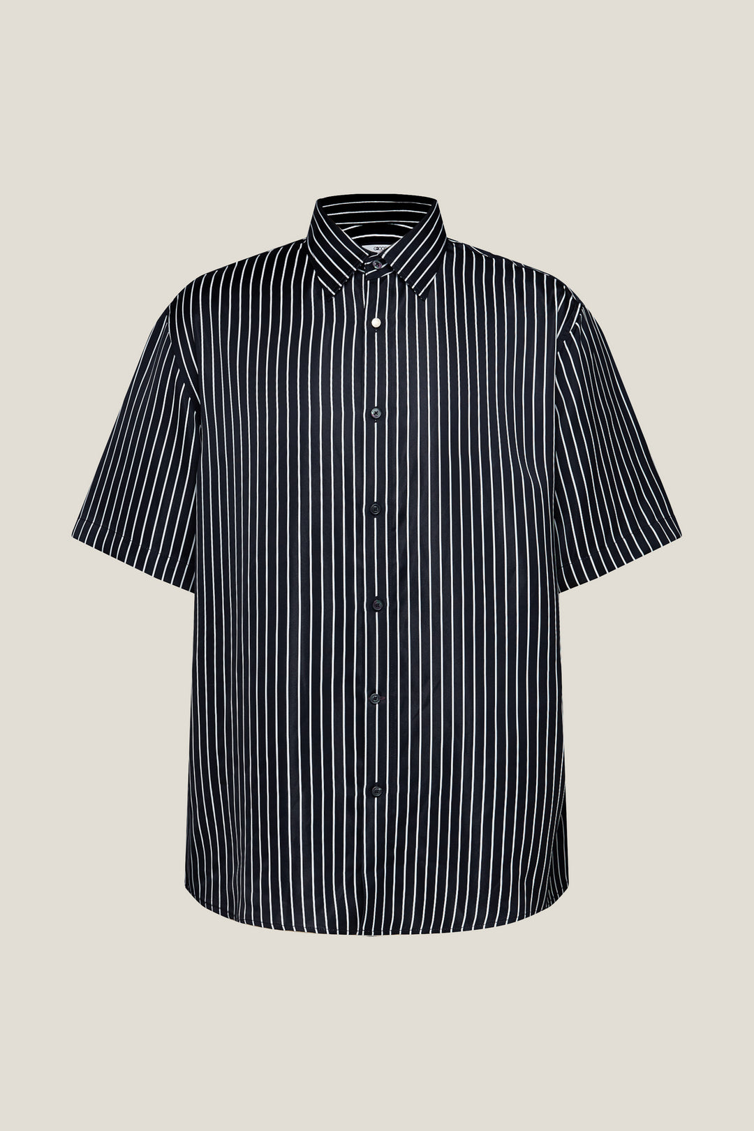 BLAACK LUXURY-luxury-japan-fabric-short-sleeve-casual-shirt-61433984-Grey