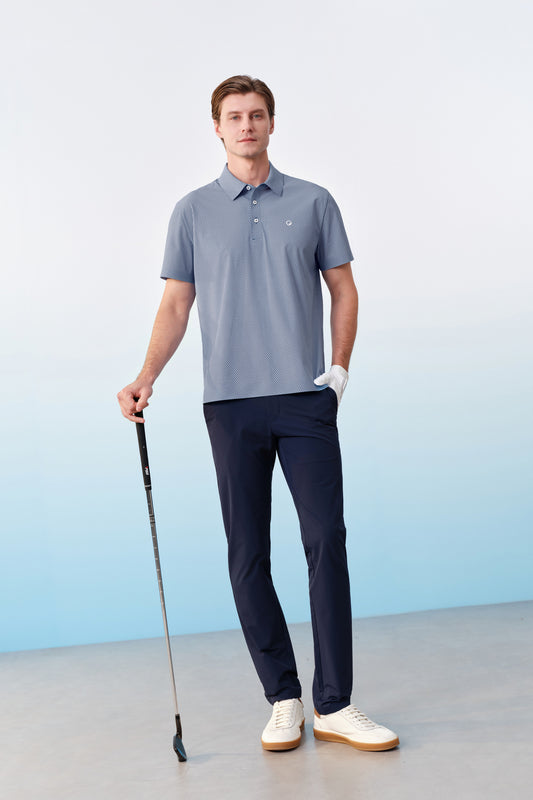 BLAACK MAN-blaack-golf-collection-quick-dry-運動剪裁-polo-shirt-61447263-White