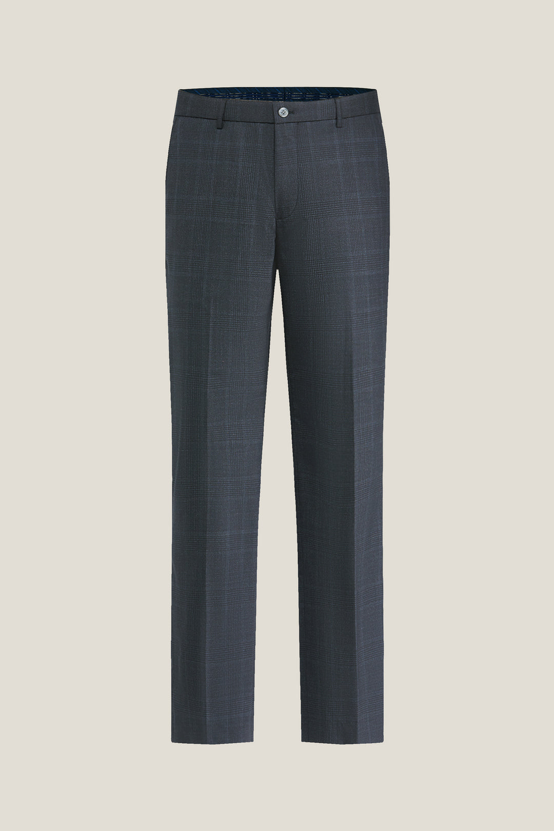 BLAACK LUXURY-luxury-100-wool-italy-fabric-suit-pants-61454451-Blue