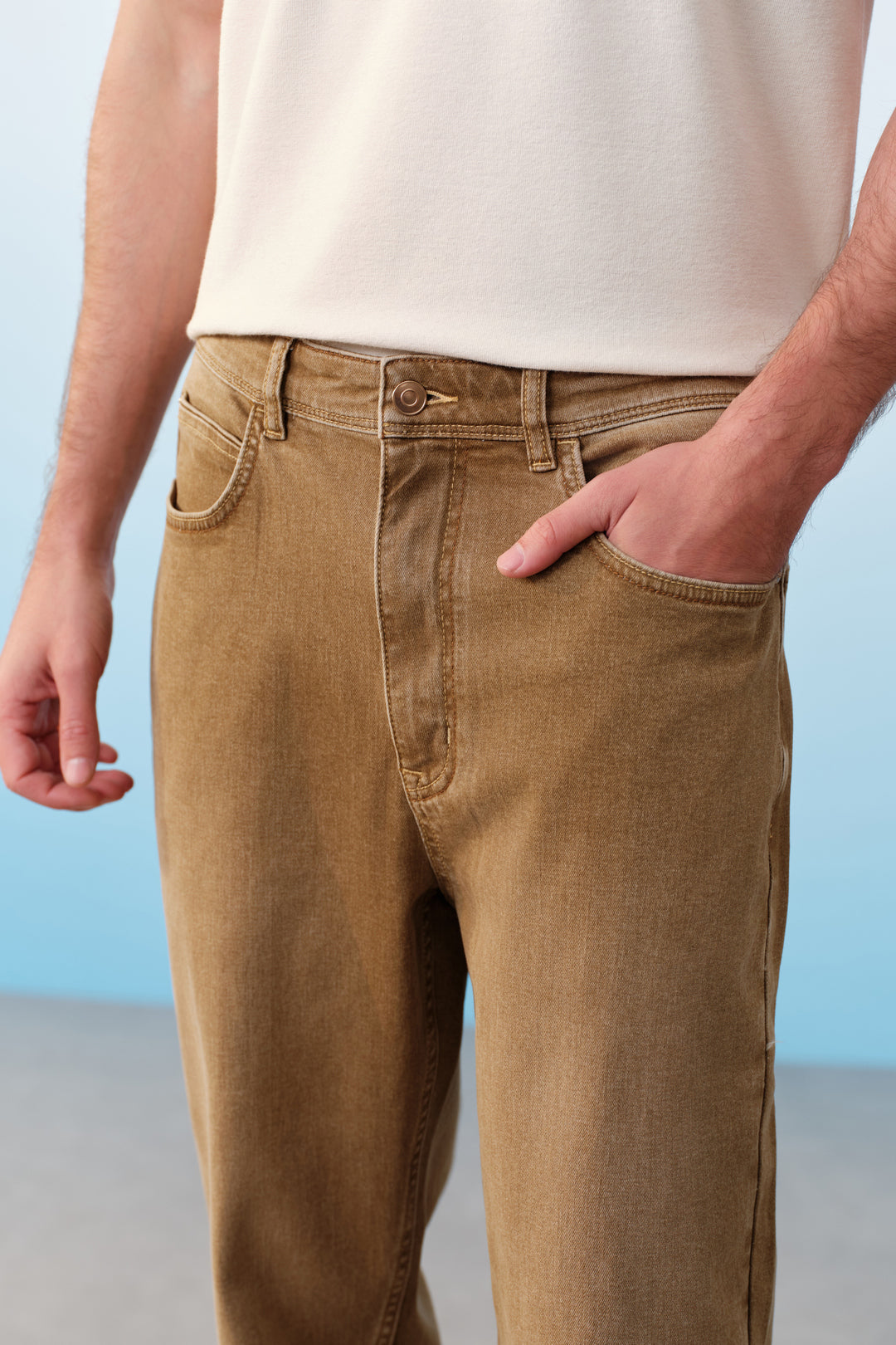 BLAACK | Wide Straight Fit 牛仔褲