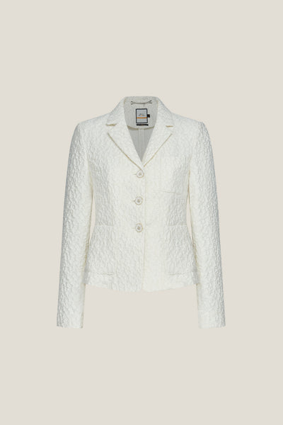 BLAACK LUXURY-luxury-machine-washable-notch-lapel-blazer-61911633-White