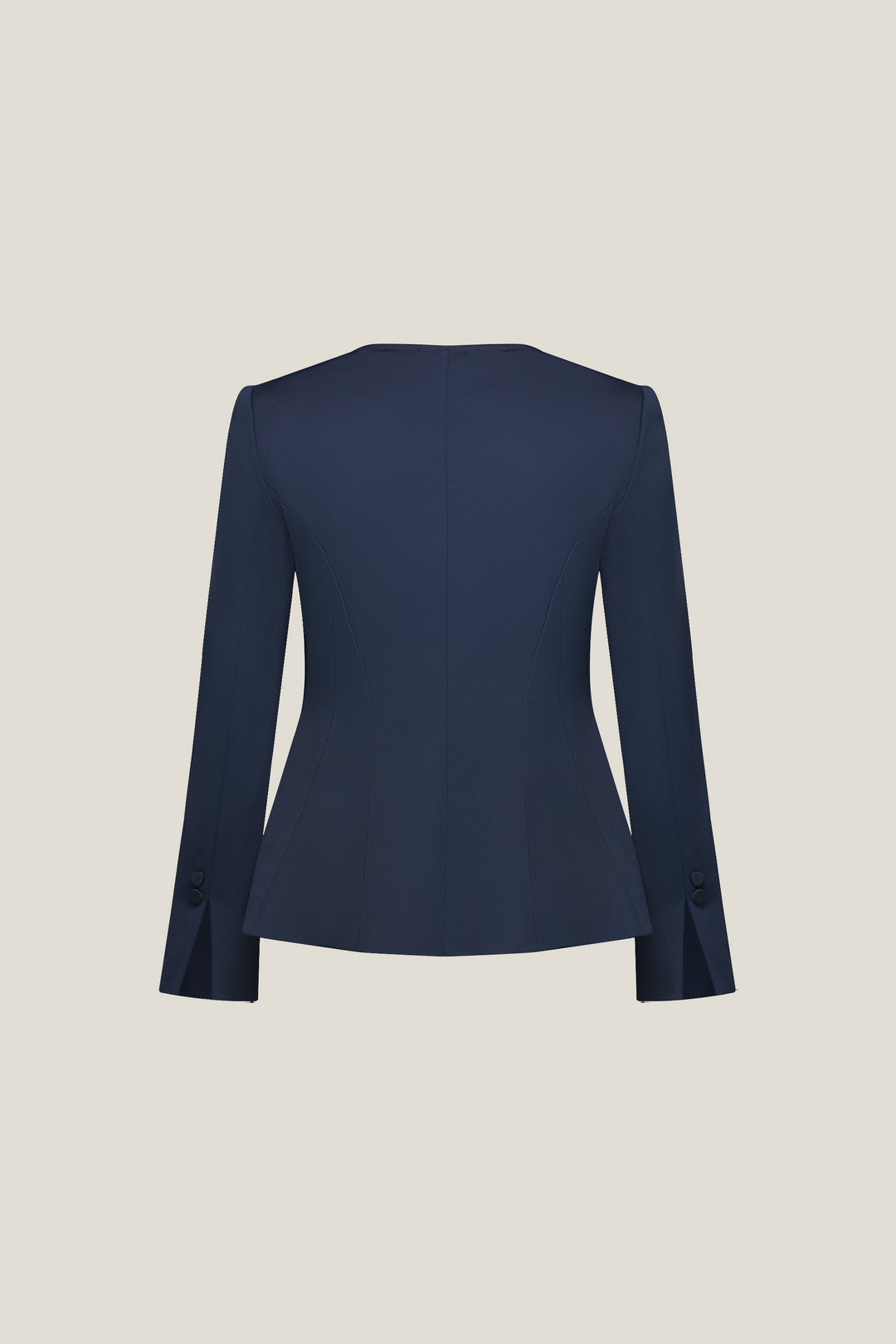 BLAACK | Square Neck Long Sleeve Blazer