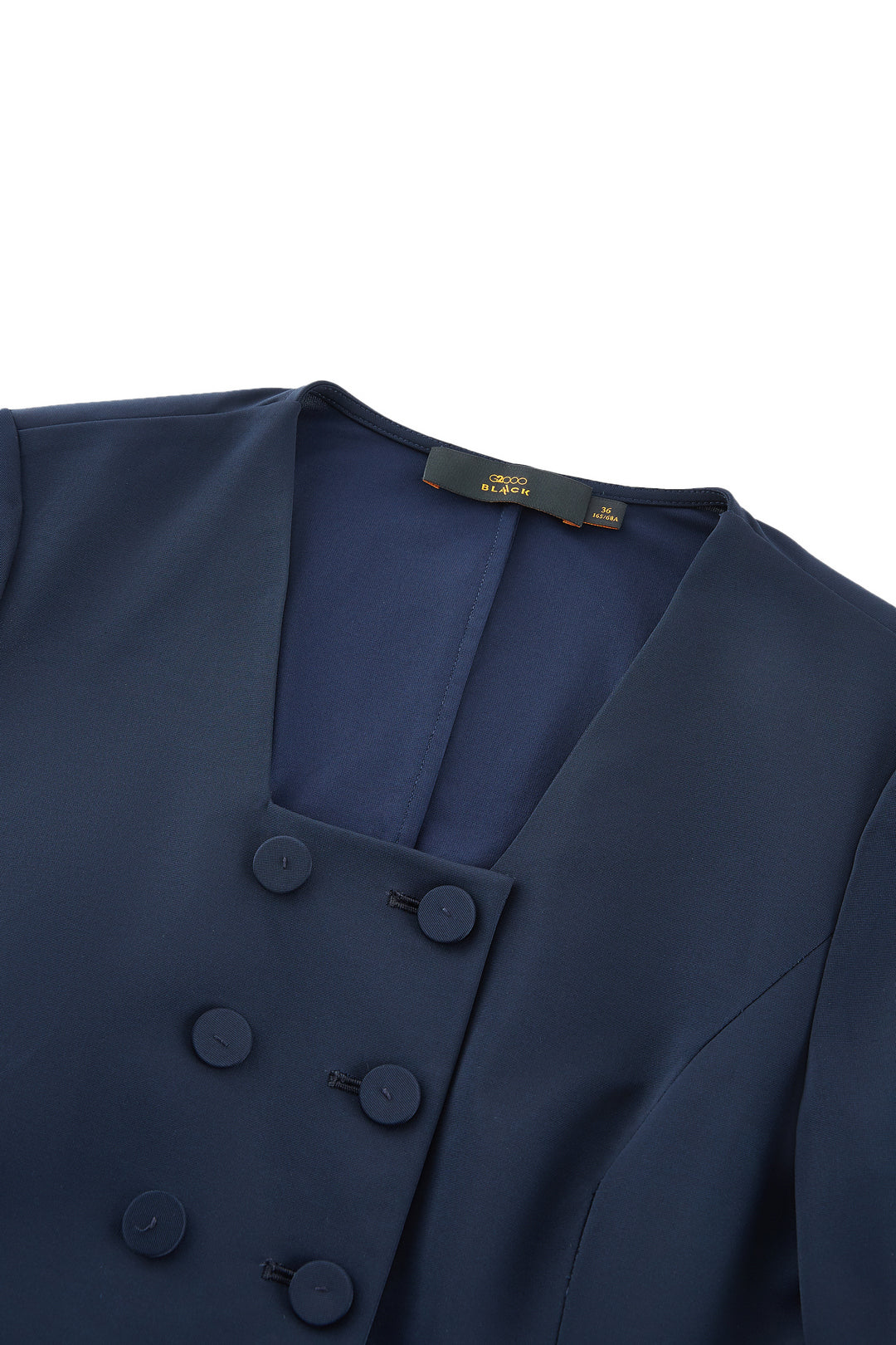 BLAACK | Square Neck Long Sleeve Blazer