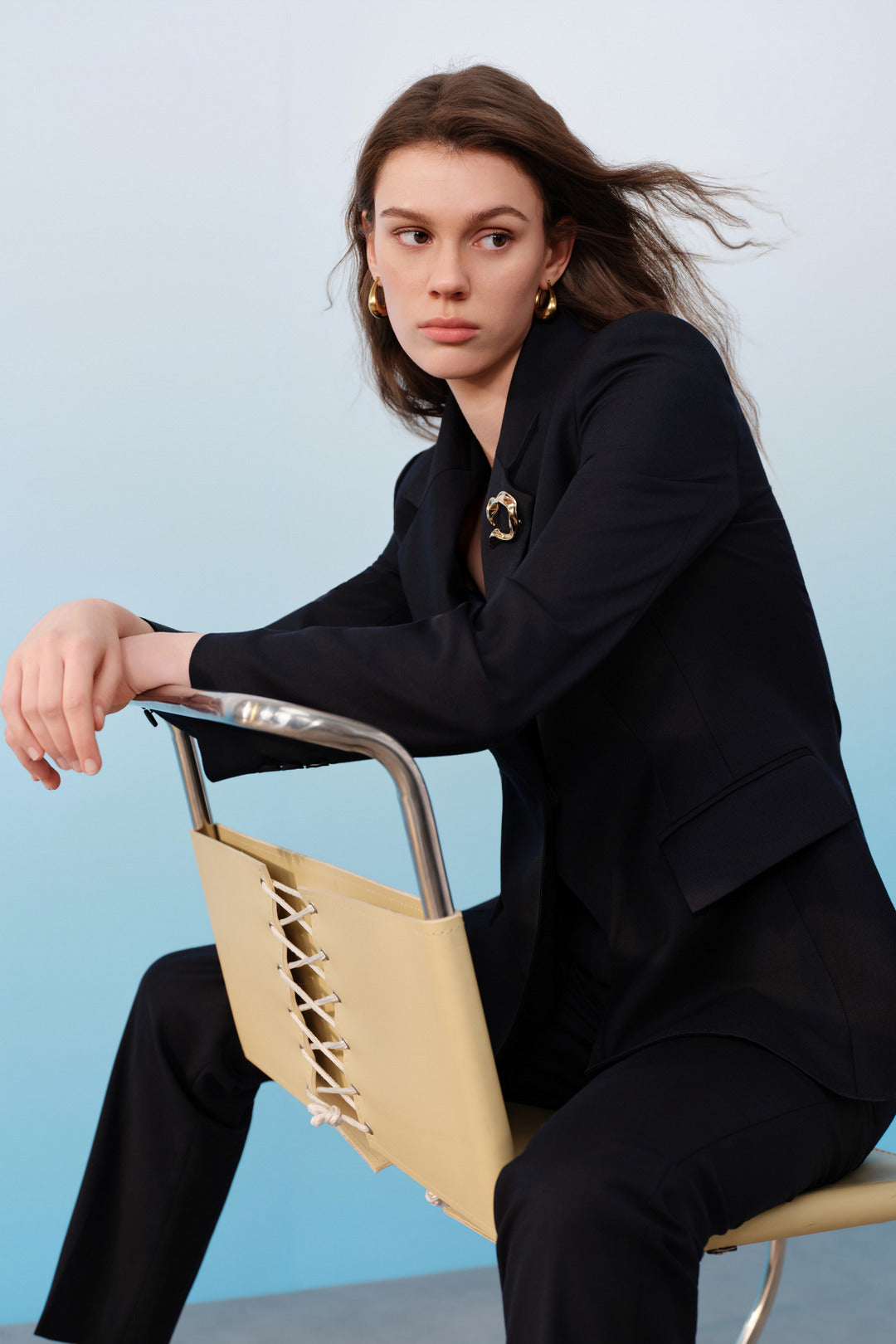BLAACK | Wool Blend | Notch Lapel Suit Blazer