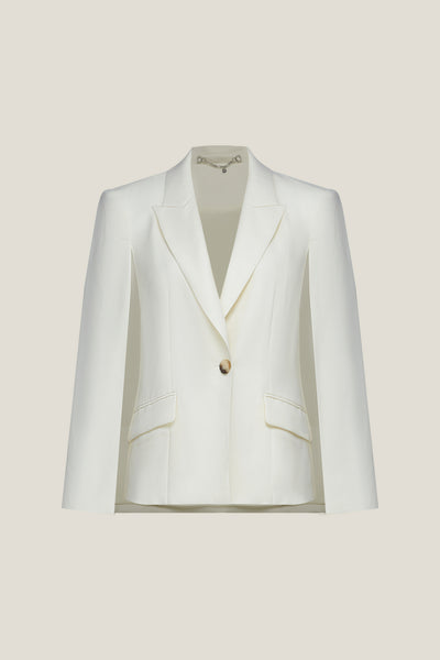 BLAACK LUXURY-luxury-100%-wool-peak-lapel-suit-blazer-61914310-Yellow