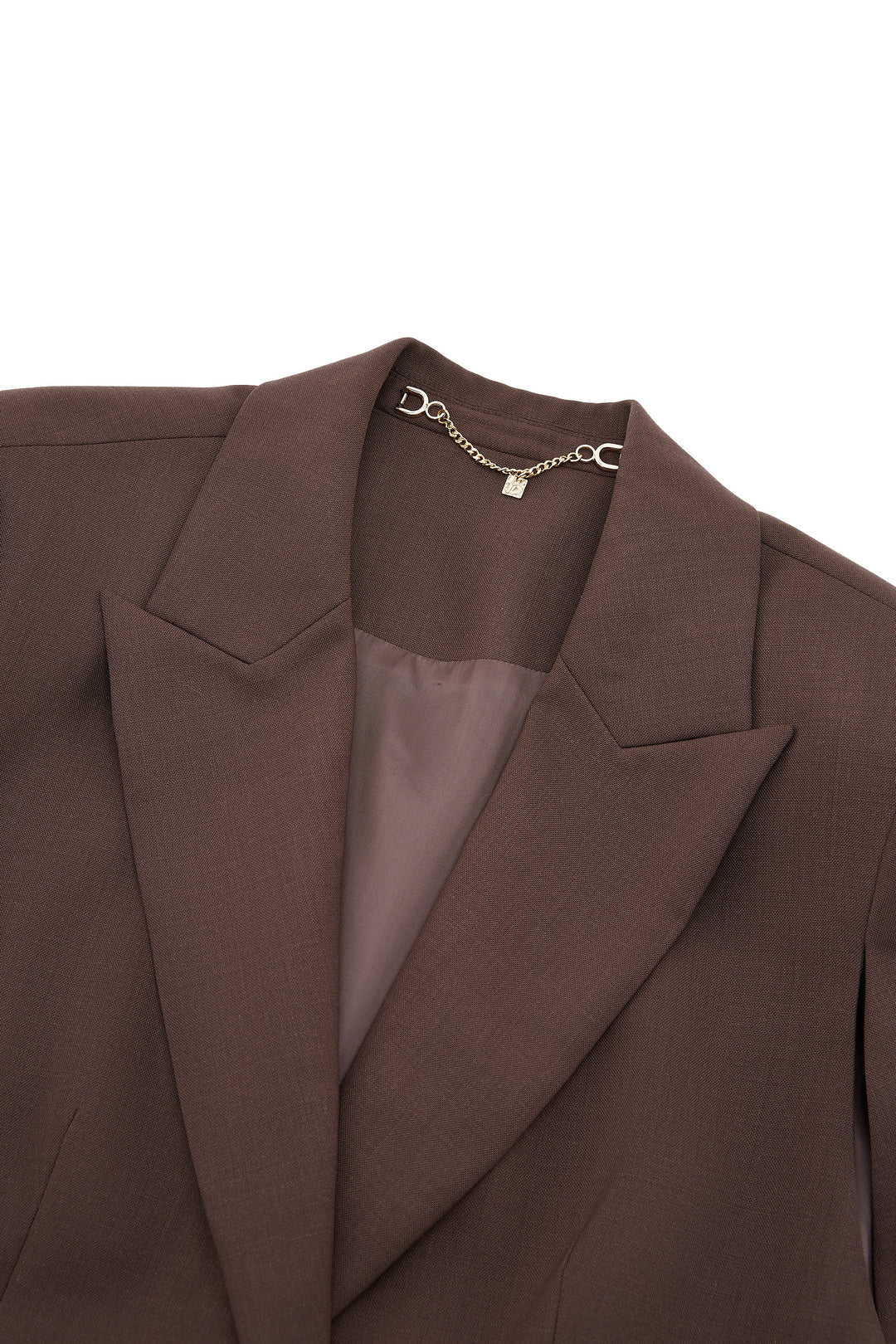 LUXURY | 100% Wool | Peak Lapel Suit Blazer