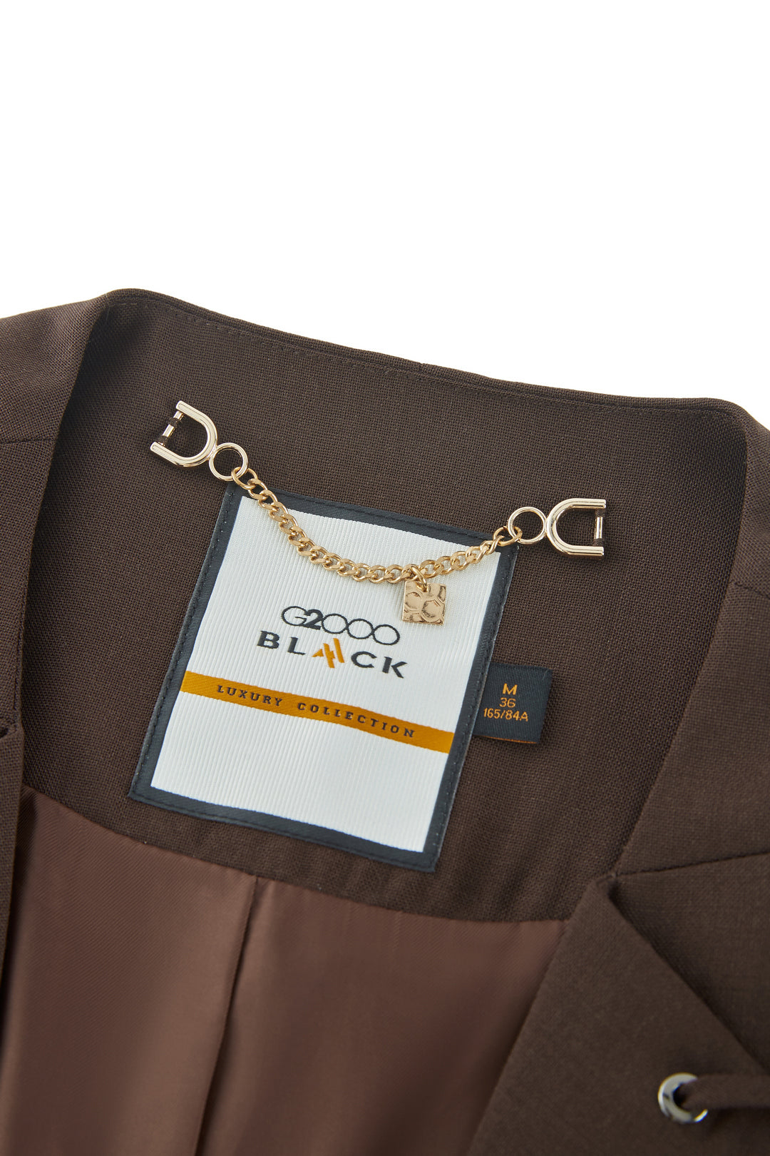 LUXURY | 100% Wool | Lapel With Metal Studs And Self Fabric Looping 金屬鉚釘和自布環的翻領獨立西裝外套(配墊肩)