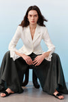BLAACK WOMAN-blaack-machine-washable-notch-lapel-suit-blazer-61917025-White