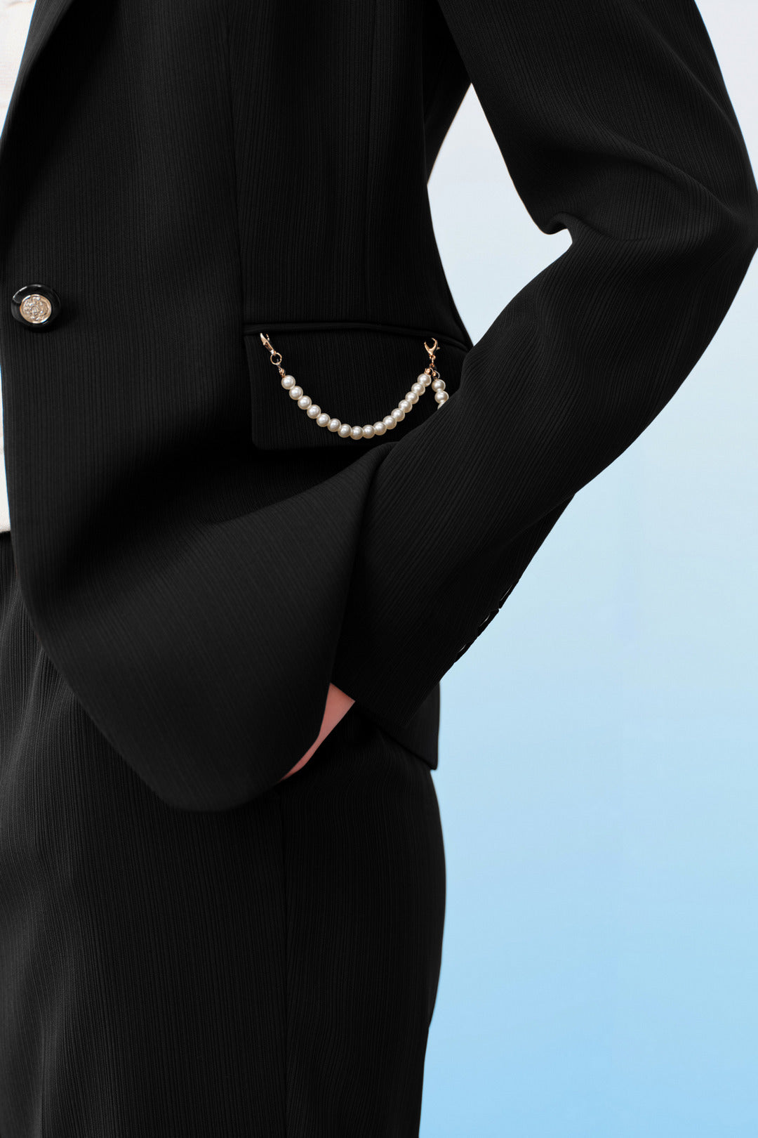 BLAACK | Machine Washable | Peak Lapel Suit Blazer