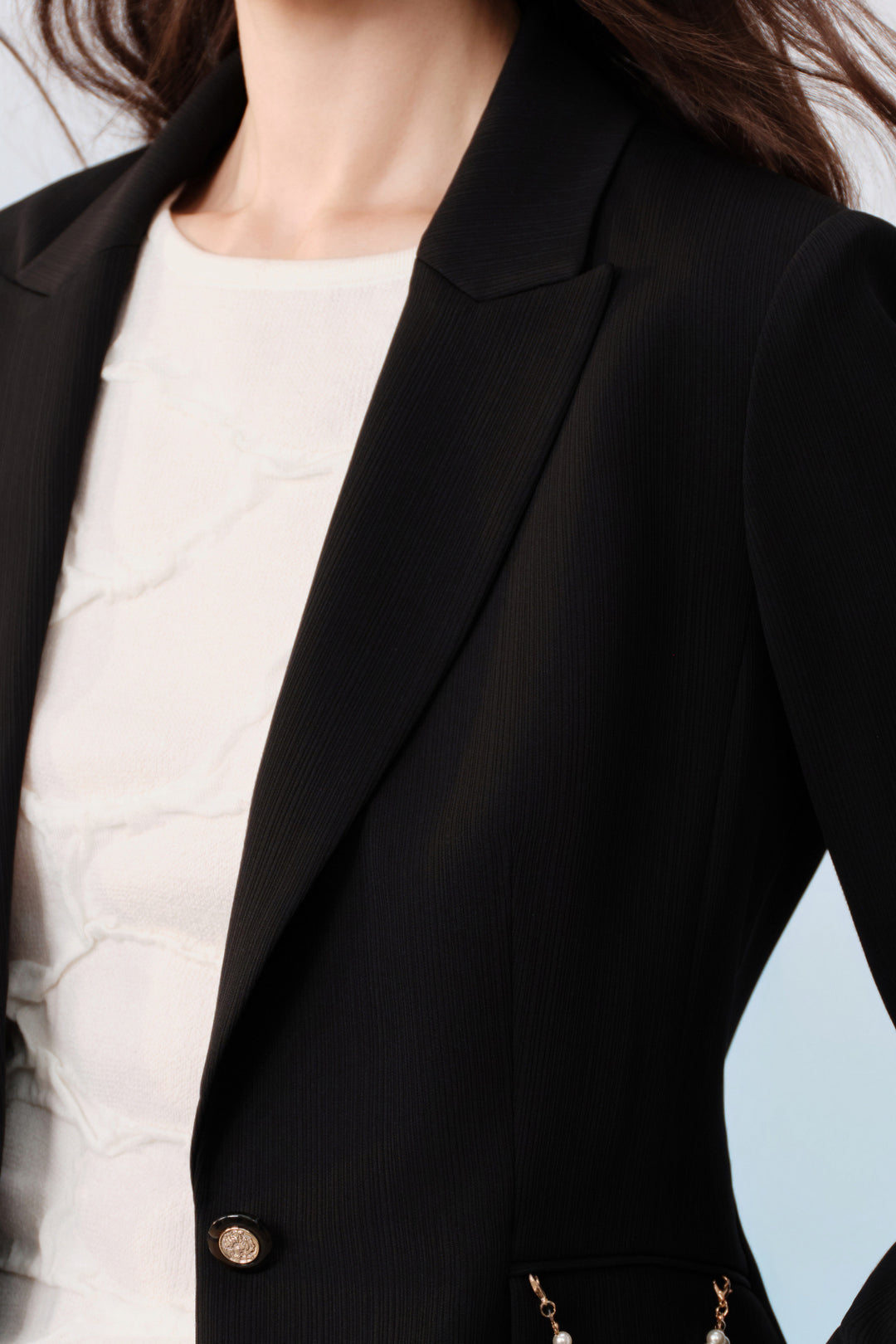 BLAACK | Machine Washable | Peak Lapel Suit Blazer
