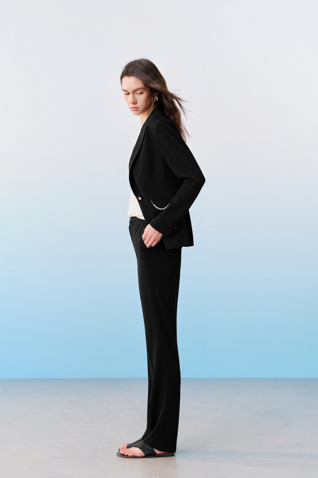 BLAACK | Machine Washable | Peak Lapel Suit Blazer