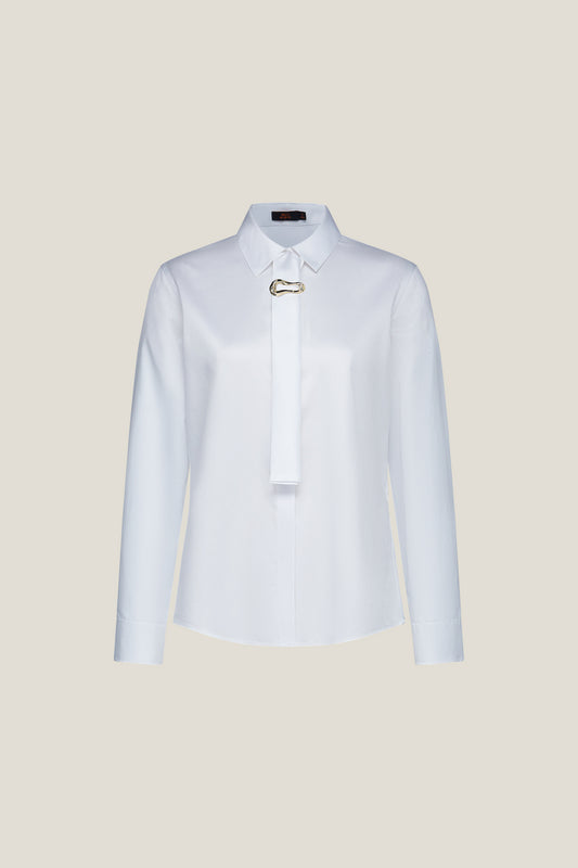 BLAACK WOMAN-blaack-non-iron-shirt-collar-long-sleeve-dress-shirt-61923033-White