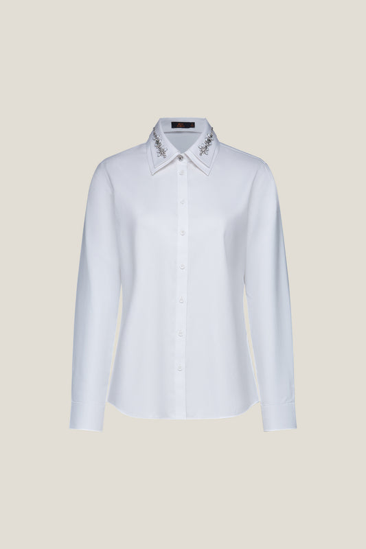 BLAACK WOMAN-blaack-non-iron-shirt-collar-long-sleeve-dress-shirt-61925043-White