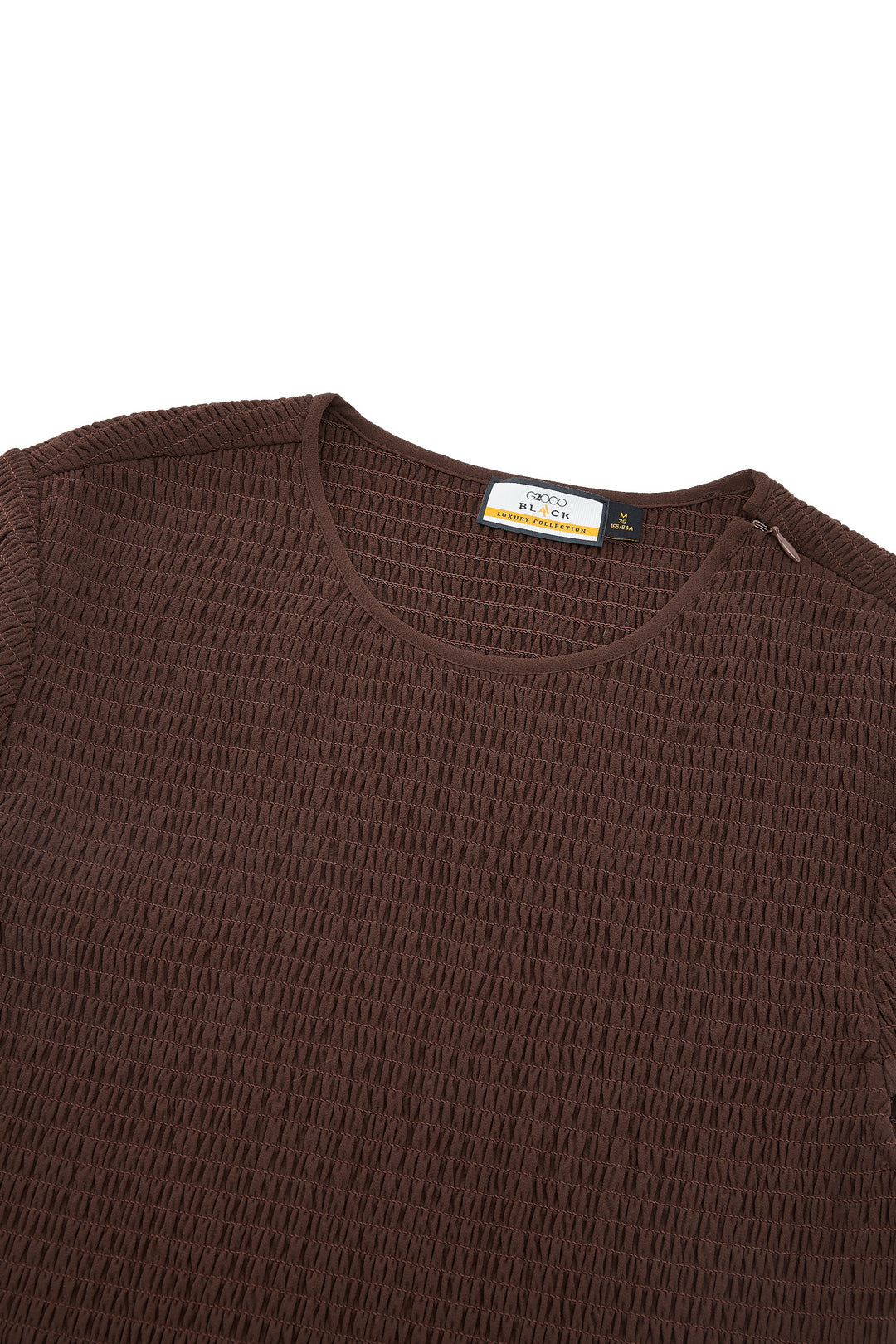 LUXURY | Round Neck Dress