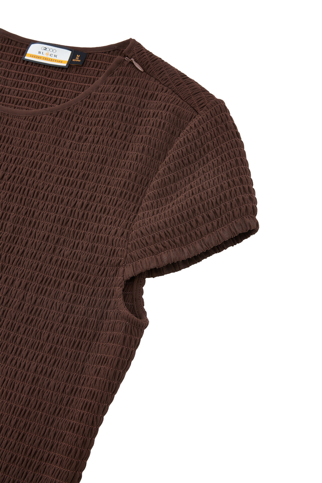 LUXURY | Round Neck Dress