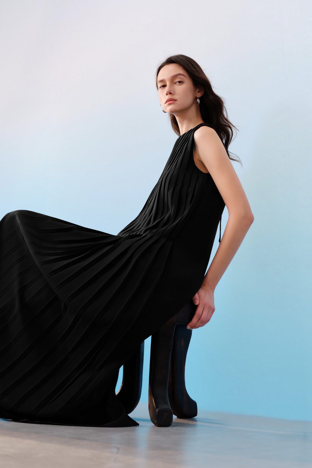 BLAACK | Multi-Way Stretch Round Neck Dress