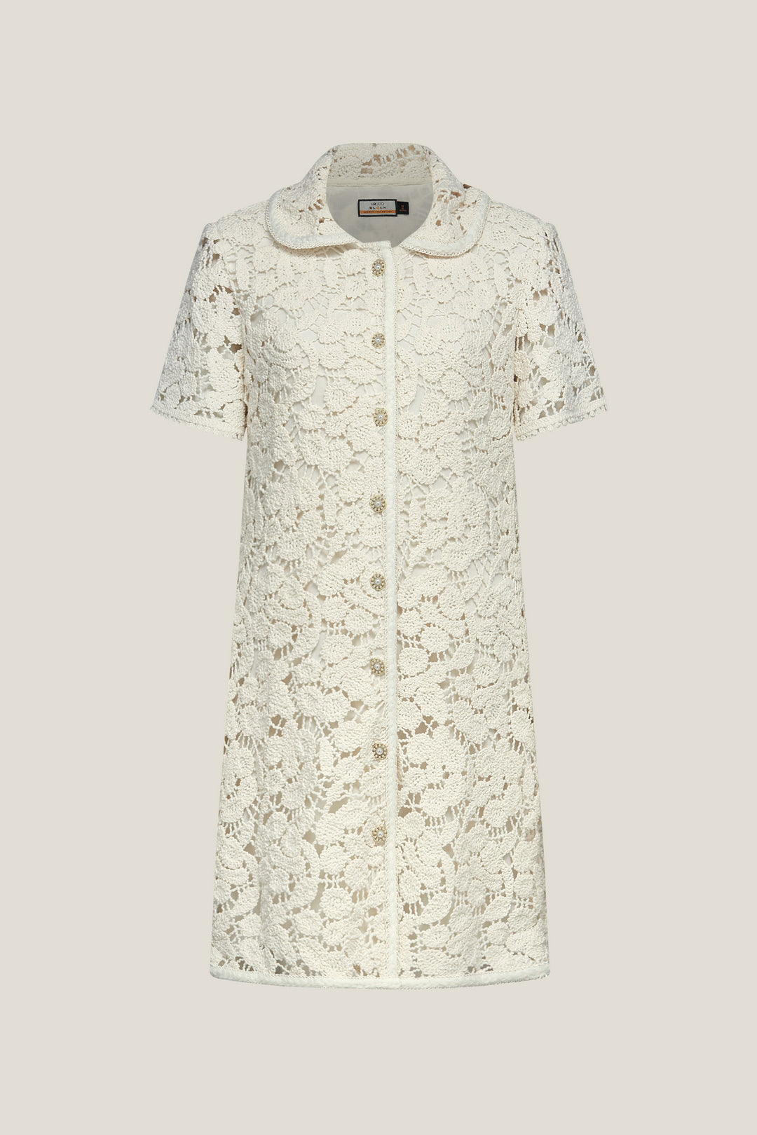 BLAACK LUXURY-luxury-peter-pan-collar-dress-61933032-White