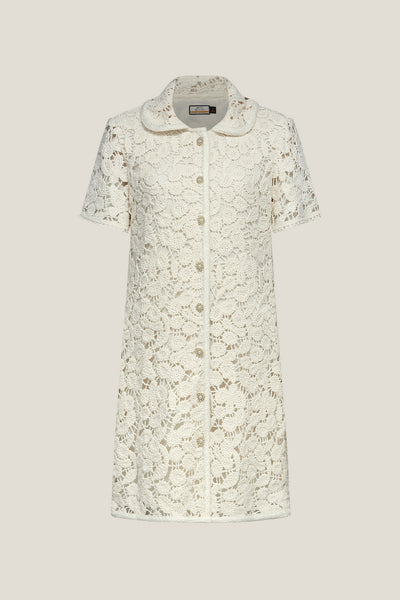 BLAACK LUXURY-luxury-peter-pan-collar-dress-61933032-White