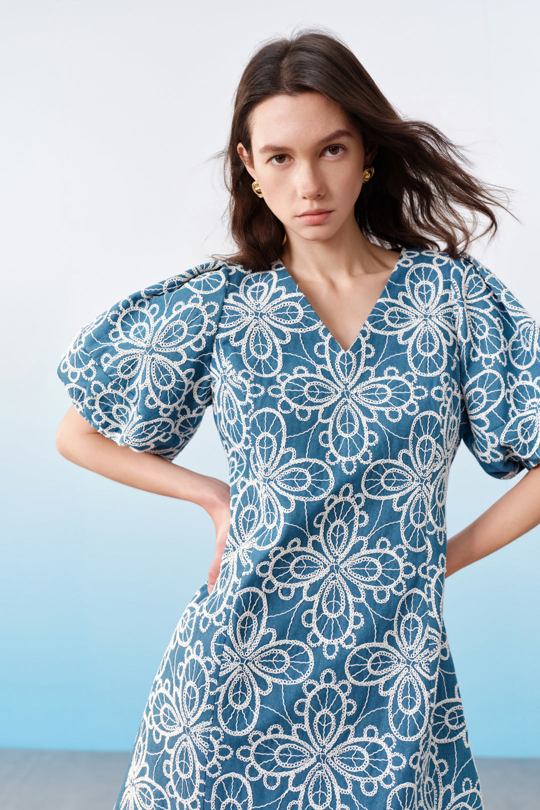 BLAACK | V Neck Dress