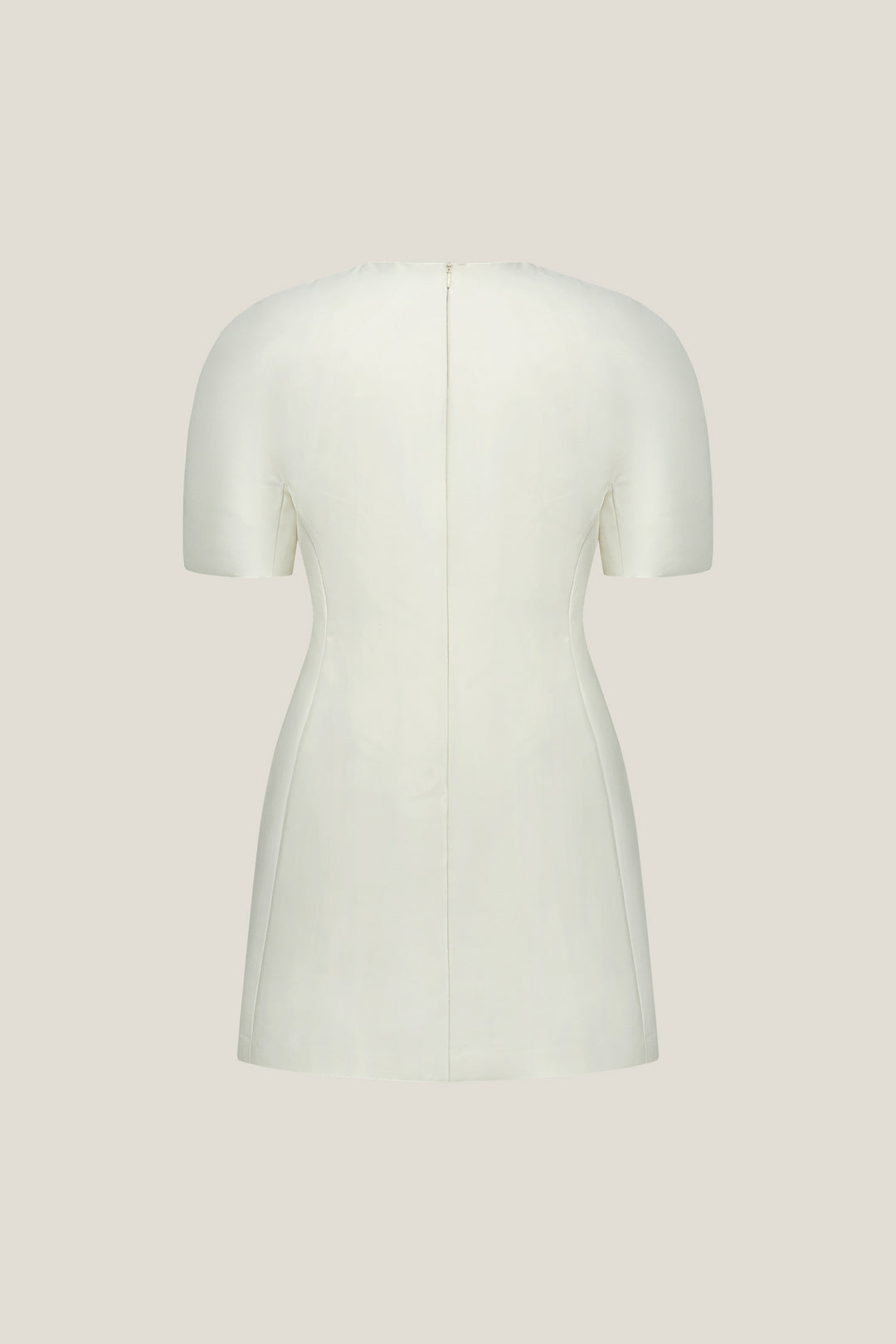 LUXURY | Premium Wool-Silk Blend | Round Neck Dress