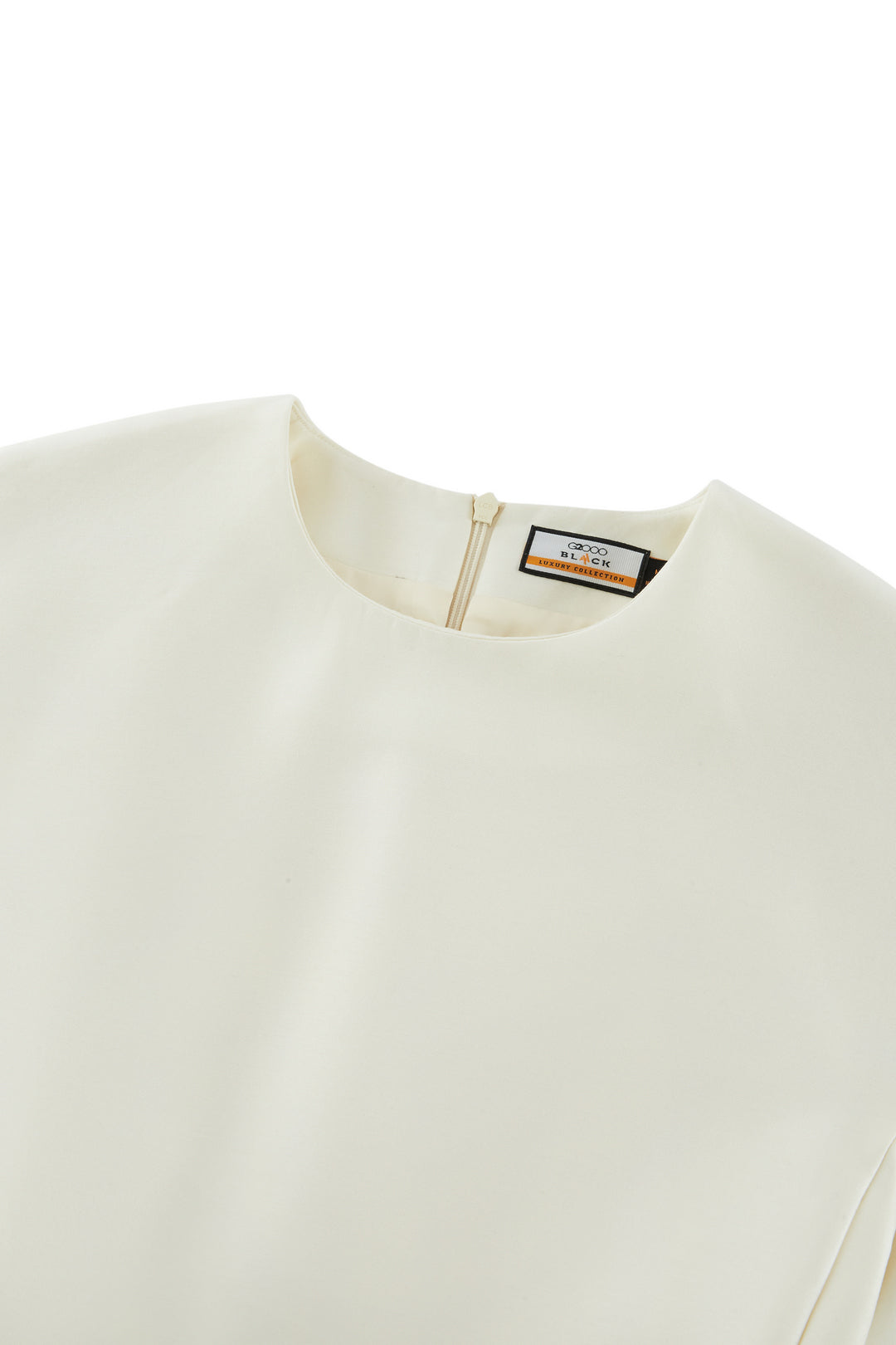 LUXURY | Premium Wool-Silk Blend | Round Neck Dress