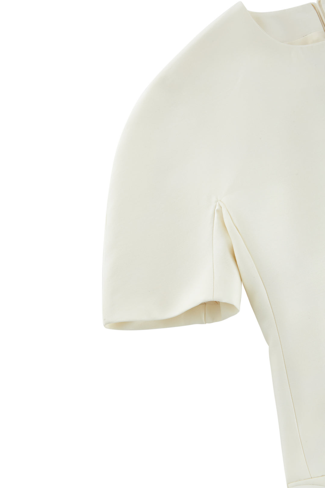 LUXURY | Premium Wool-Silk Blend | Round Neck Dress
