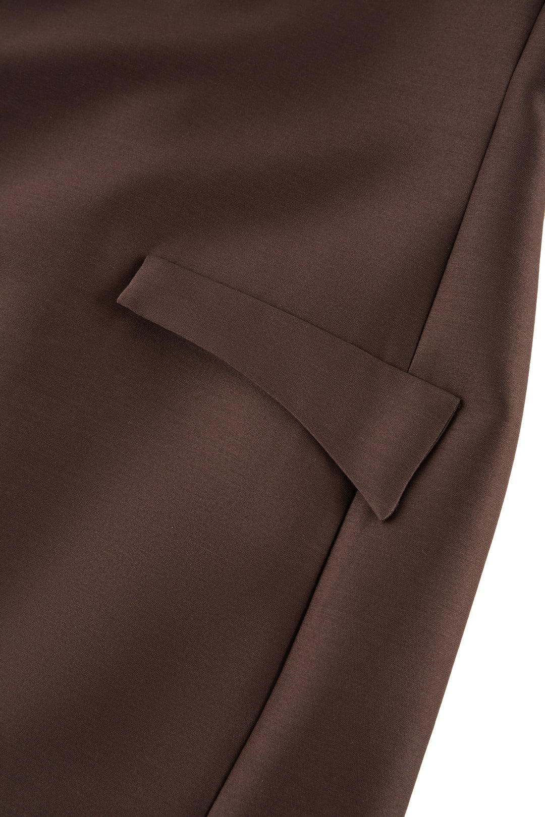 LUXURY | Premium Wool-Silk Blend | Round Neck Dress