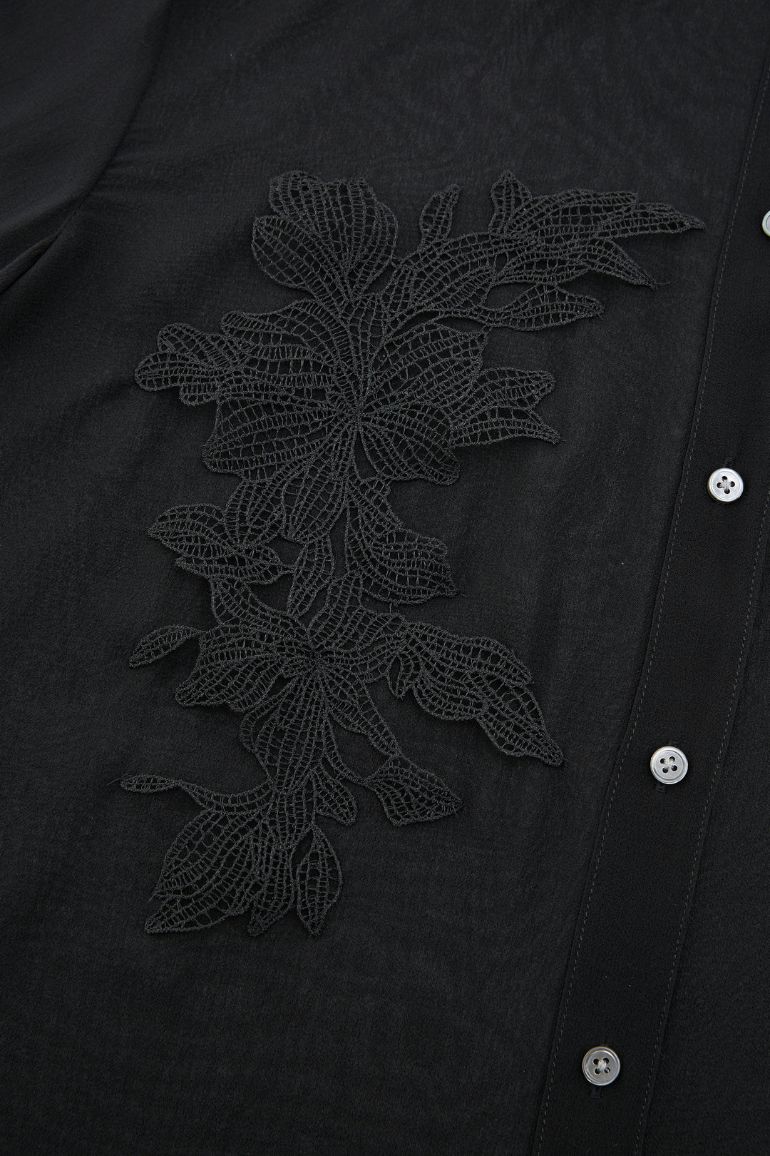 LUXURY | 100% Silk | Shirt Collar Blouse