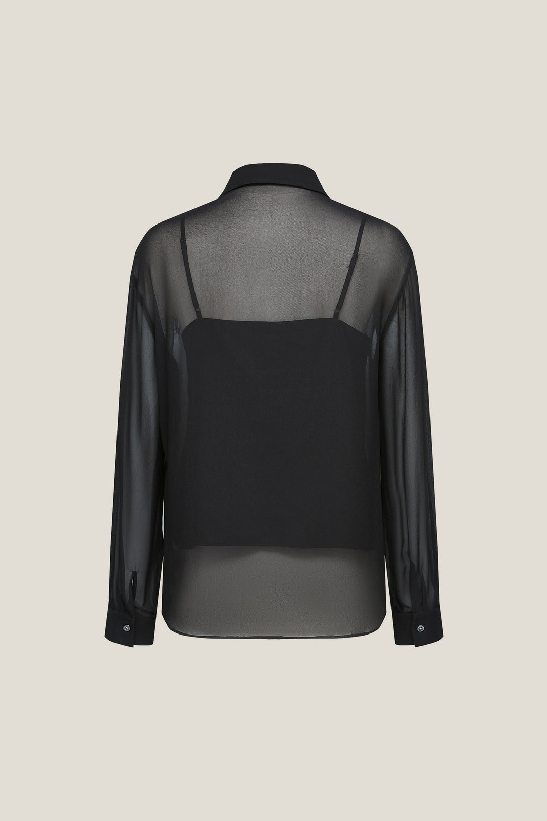 LUXURY | 100% Silk | Shirt Collar Blouse
