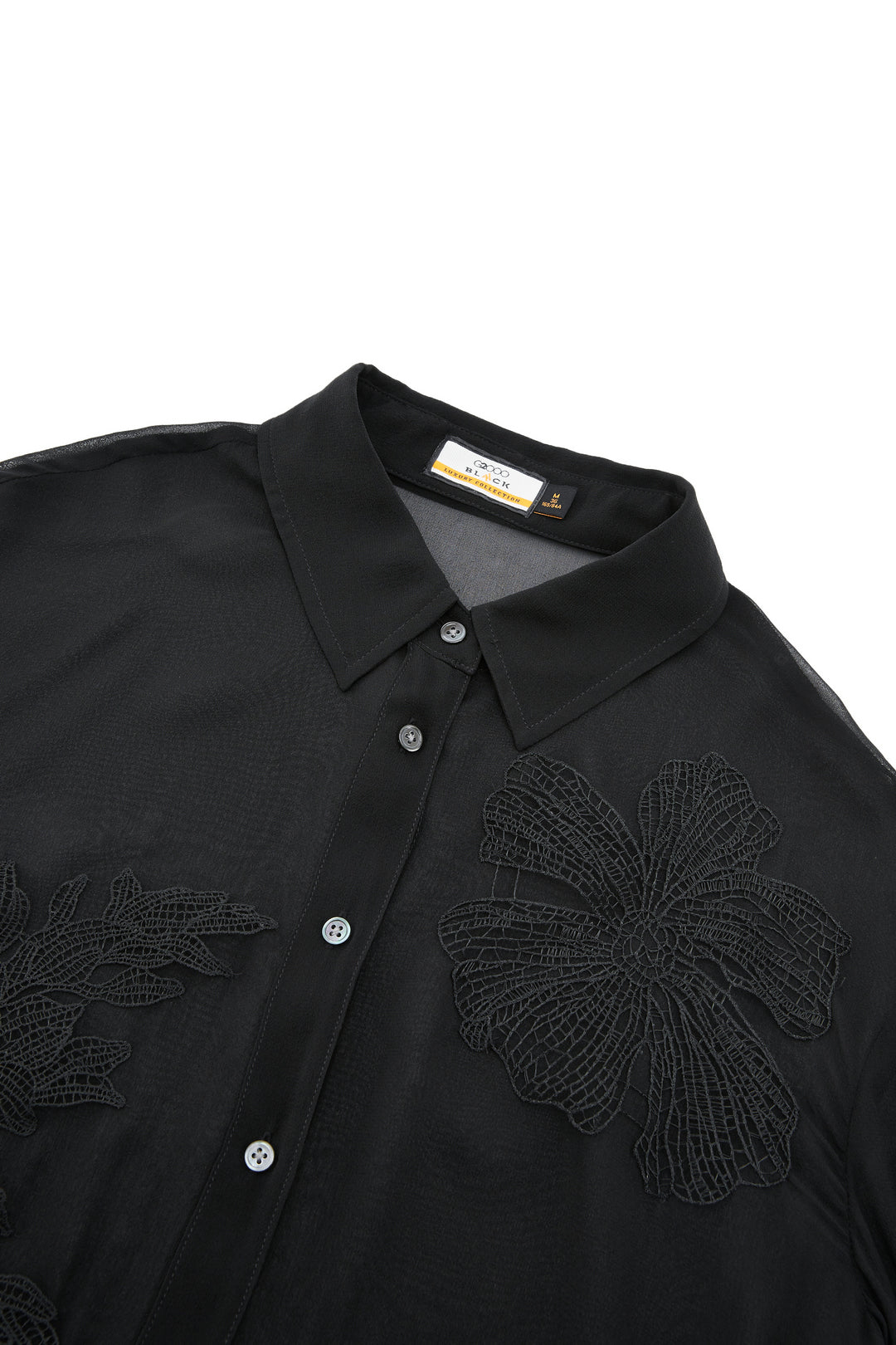 LUXURY | 100% Silk | Shirt Collar Blouse